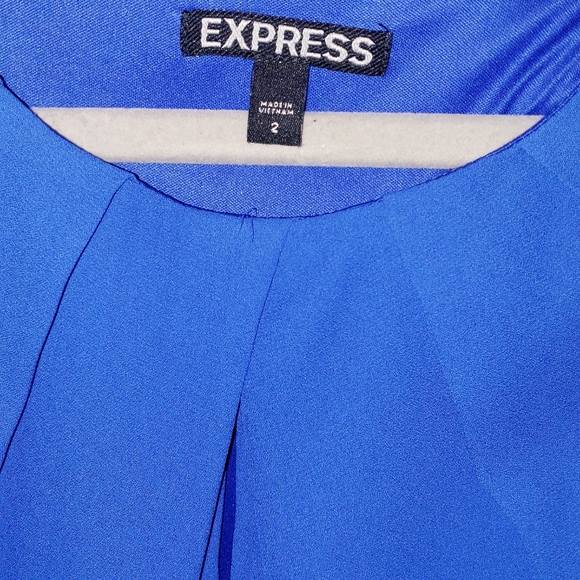Express Cobalt Blue dress - Picture 5 of 7